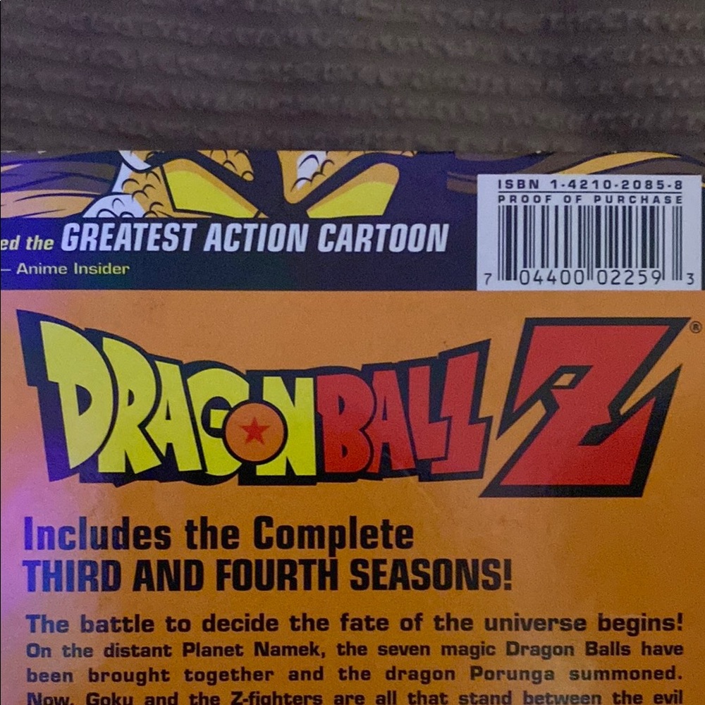 Dragon Ball Z Remastered DVD Set - Picture 3 of 5